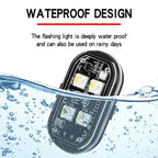 8-Color Wireless Rechargeable LED Strobe Lights