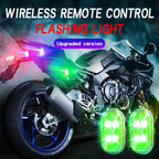 8-Color Wireless Rechargeable LED Strobe Lights